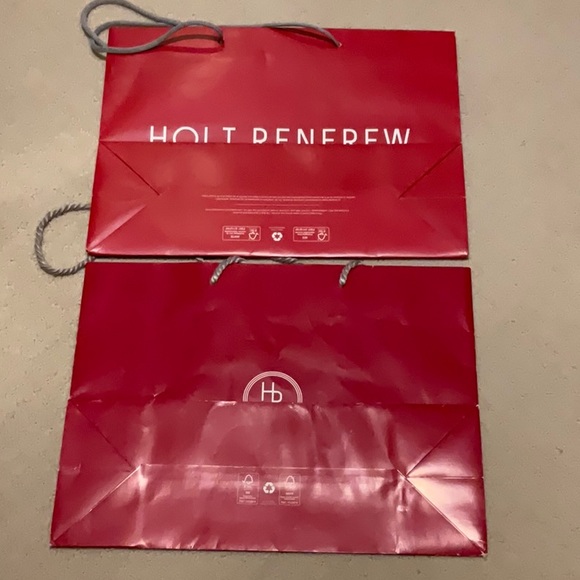 📖Two Holt Renfrew gift bags with drawstring - Picture 2 of 2